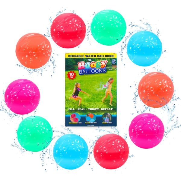 Globos de agua reutilizables
