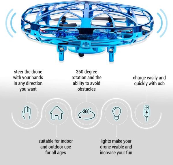 Mini Drone Juguete UFO - Imagen 3