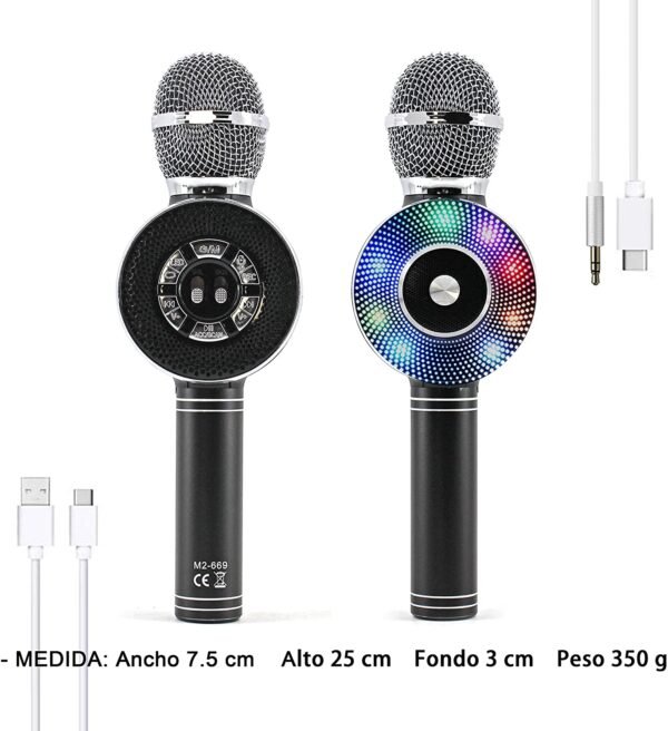 Micrófono inalámbrico para Karaoke - Imagen 2