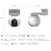 Cámara wifi con rotación EZVIZ HB8 2K+ - Imagen 3