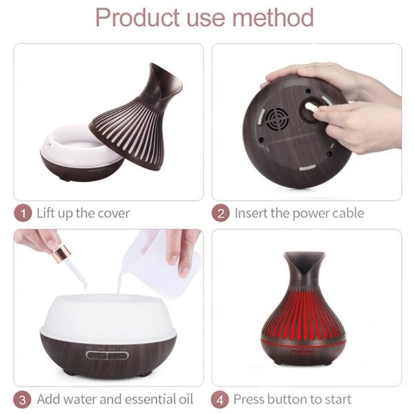 Humidificador 500ml con mando - Imagen 4