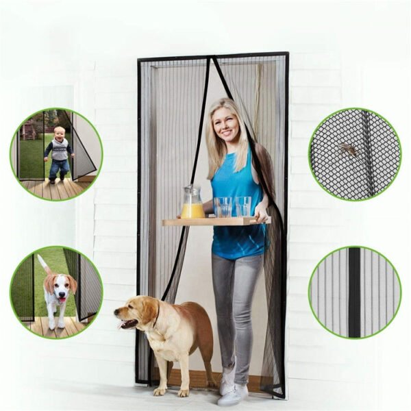 Cortina para Puerta de Malla Magic Mesh
