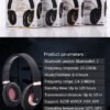 Auricular inalámbrico con Bluetooth y Micrófono plegable - Imagen 2