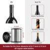 Tapón de vino con bomba de vacío - Imagen 3