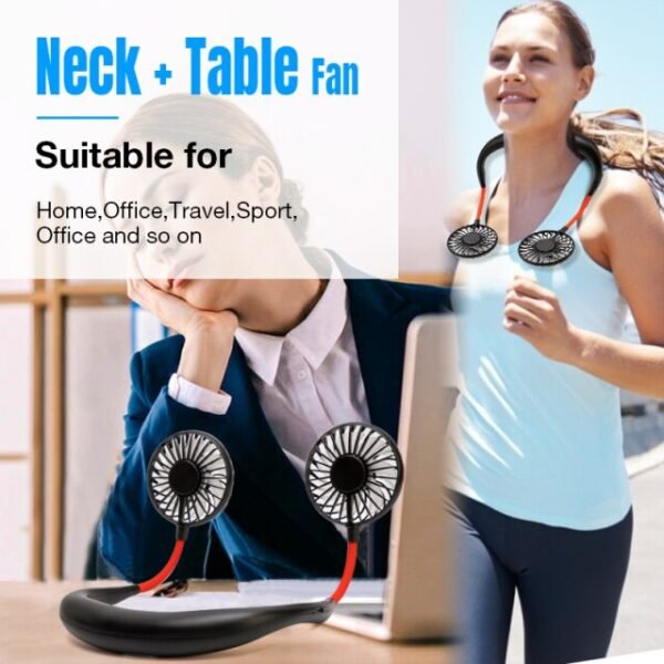 Ventilador portátil de cuello - Imagen 2