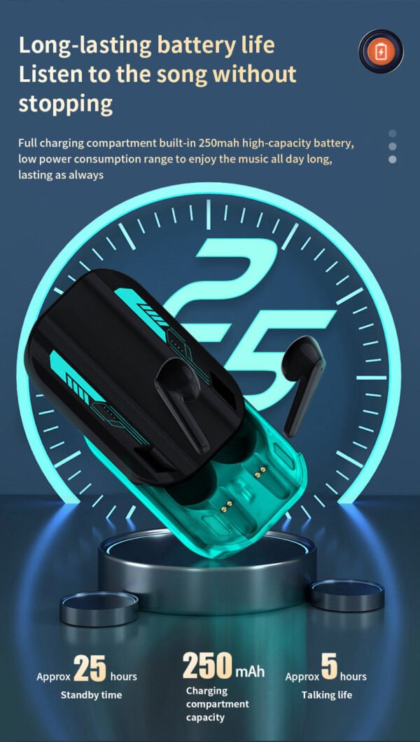 Auriculares inalámbricos YX08 - Imagen 2
