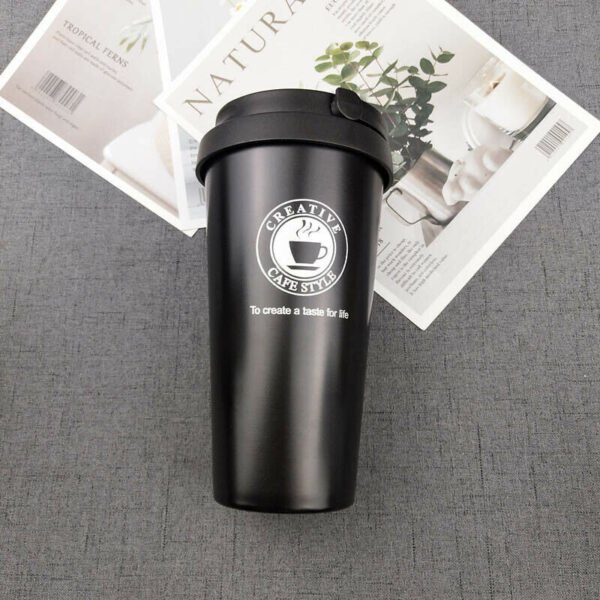Café Taza Termo de acero inoxidable 450ML - Imagen 3