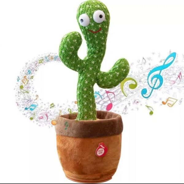 Peluche de cactus bailarín con canciones - Imagen 4