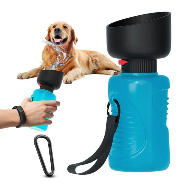 Botella de agua para mascotas