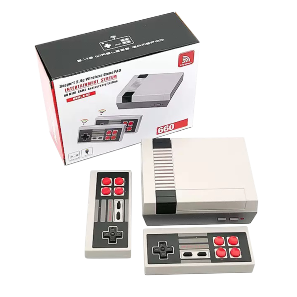 Mini consola con 660 juegos
