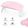 Mini lampara UV LED para uñas