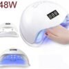 Lampara UV LED para uñas 48W - Imagen 2