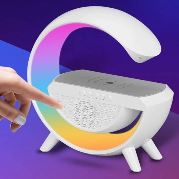 Lampara Altavoz con carga inalámbrica - Imagen 4