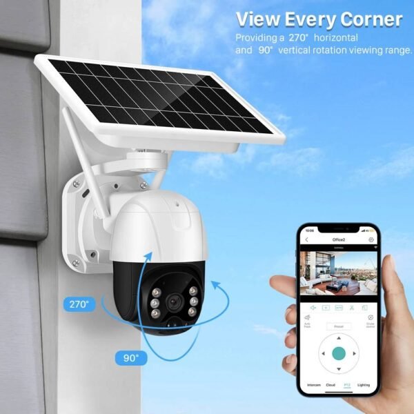 Cámara Ip Wifi Vigilancia 4g Sim - Imagen 2
