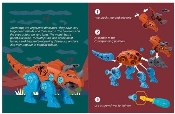 Juguete de dinosaurio DIY - Imagen 3