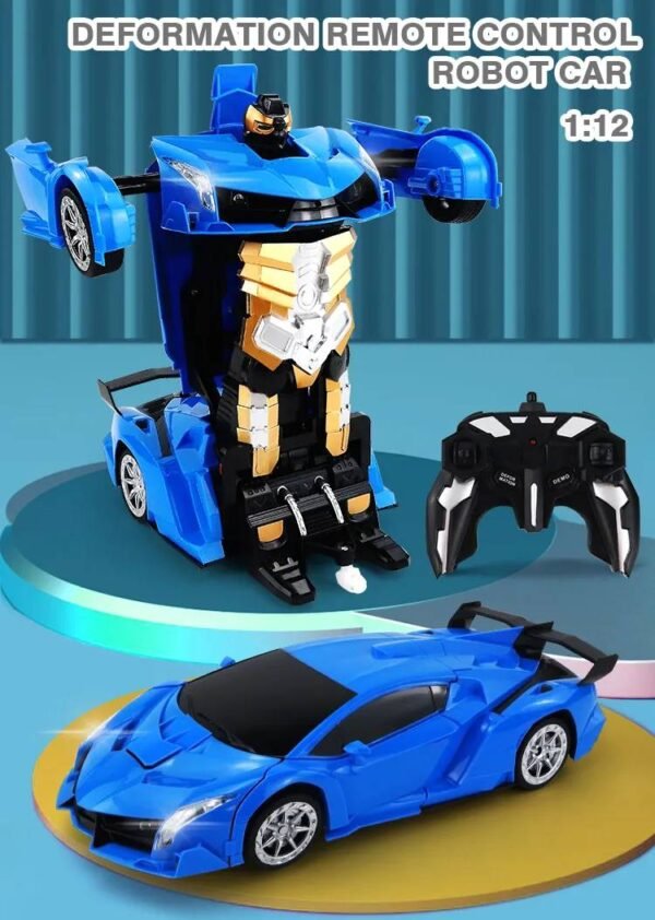 Juguete 2 in 1 Coche & Robot Transformar RC Car - Imagen 2