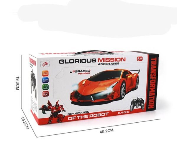 Juguete 2 in 1 Coche & Robot Transformar RC Car - Imagen 4