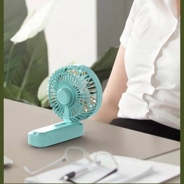 Mini ventilador plegable con Luz - Imagen 4