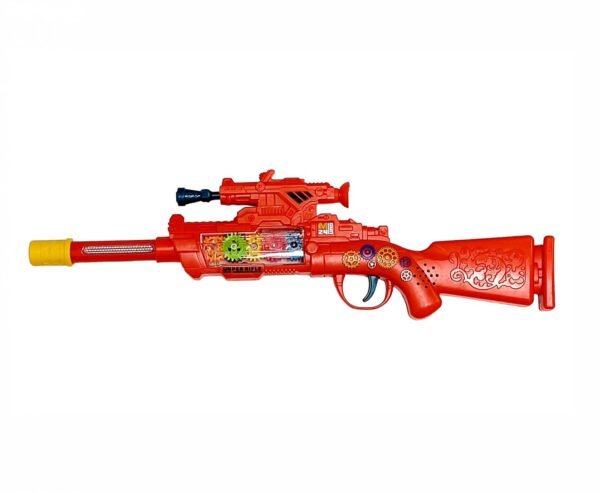 Pistola de juguete con luz y musica - Imagen 2