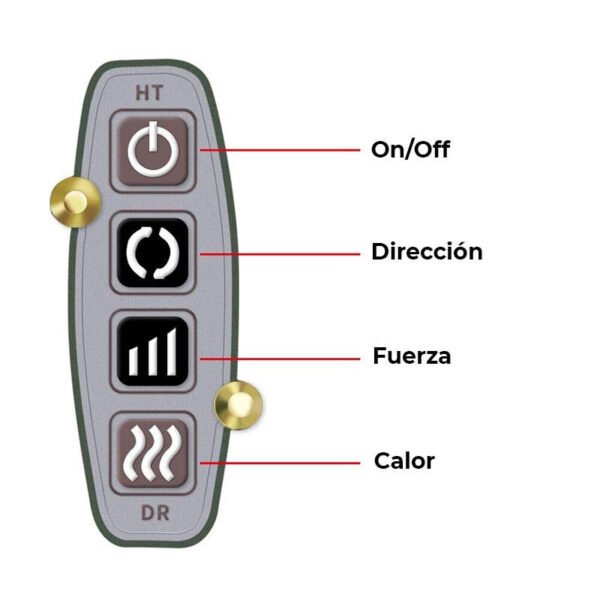 Masajeador eléctrico en forma de U - Imagen 5
