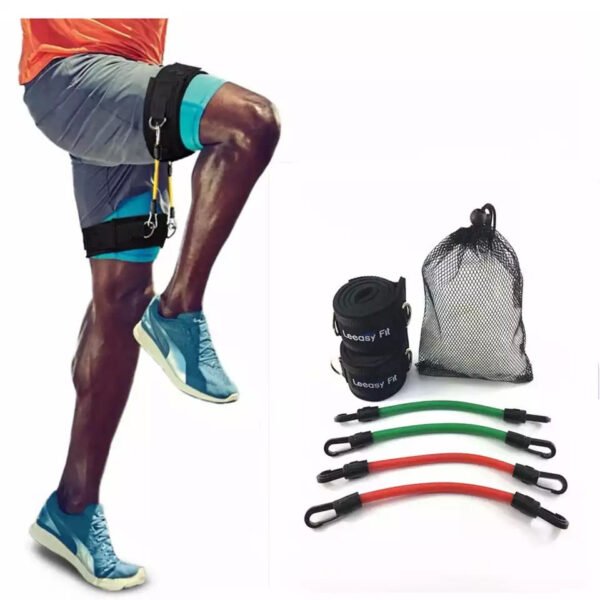Cuerda elástica fitness piernas - Imagen 4