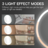 Espejo LED táctil con base de almacenamiento - Imagen 2