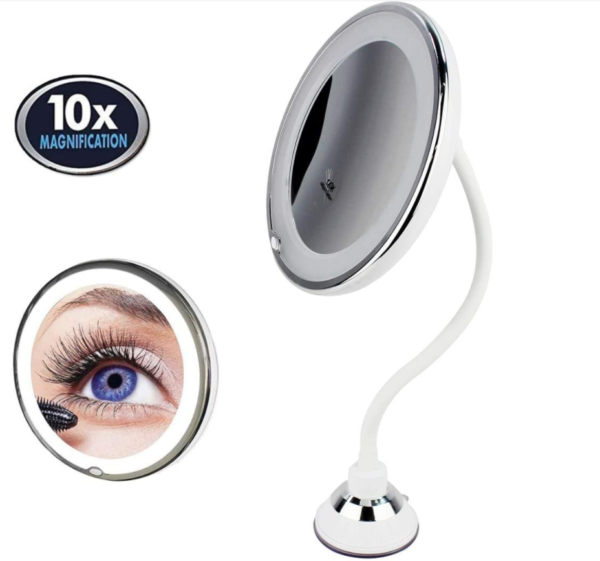 Espejo de maquillaje con ventosa - Imagen 3