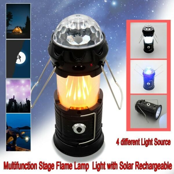 Lámpara camping con luces de escenarios 3 en 1 - Imagen 4