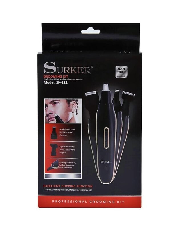 Recortadora de pelo de oreja y nariz SURKER SK-221 - Imagen 2