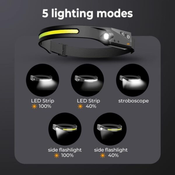 Faro LED Recargable con Sensor de Movimiento - Imagen 6