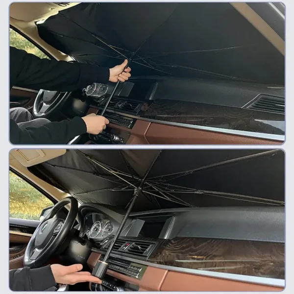 Parasol plegable de coche universal - Imagen 2
