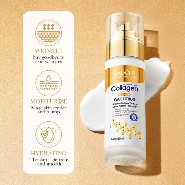 Loción facial antiedad con colágeno puro - 80 mL - Imagen 2