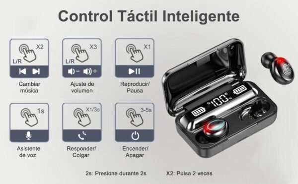 Auriculares Inalámbricos Bluetooth V5.3 - Imagen 6