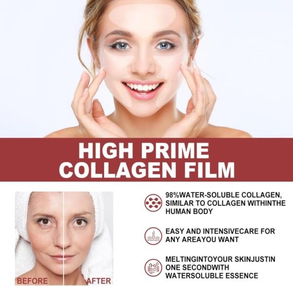Parches Faciales de Colágeno Hidrolizado – Hidratación, Firmeza y Juventud para tu Piel - Imagen 4