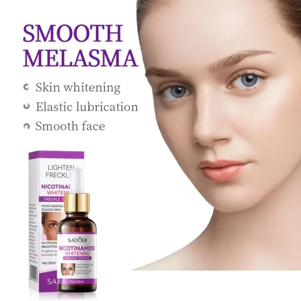 Solución Blanqueante & Suavizante con Nicotinamida (30ml) – Ilumina, Hidrata y Unifica el Tono de la Piel - Imagen 5
