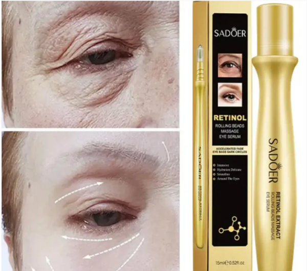 Sérum Contorno de Ojos Antiarrugas con Retinol – Rejuvenece y Restaura tu Mirada - Imagen 2