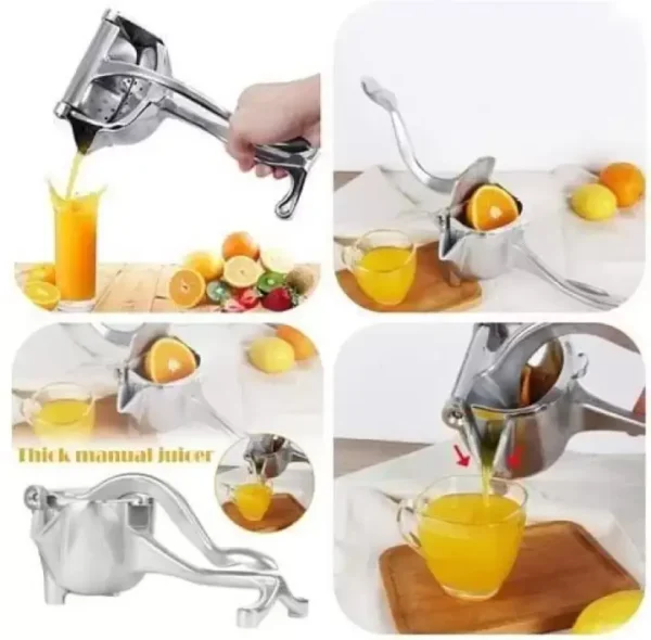 Exprimidor Manual de Limones en Acero Inoxidable - Imagen 4