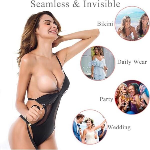 Sujetador Push-Up Invisible Sin Tirantes - Imagen 7