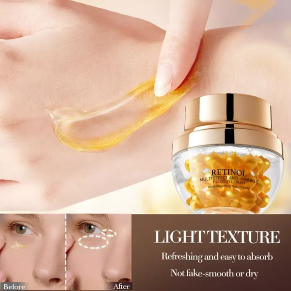 Contorno de Ojos Reafirmante con Retinol – Ilumina y Suaviza las Líneas de Expresión - Imagen 3