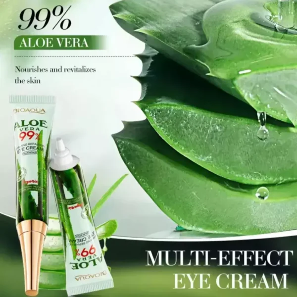 Contorno de Ojos Reparador y Reafirmante con Aloe Vera 99% (20g) - Imagen 2