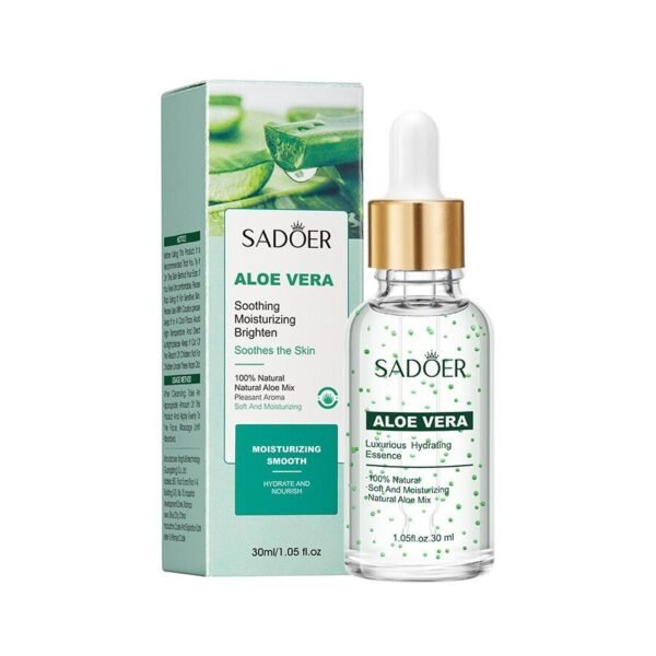 Esencia Facial Calmante e Hidratante 100% Natural con Aloe Vera – Hidratación y Regeneración Profunda