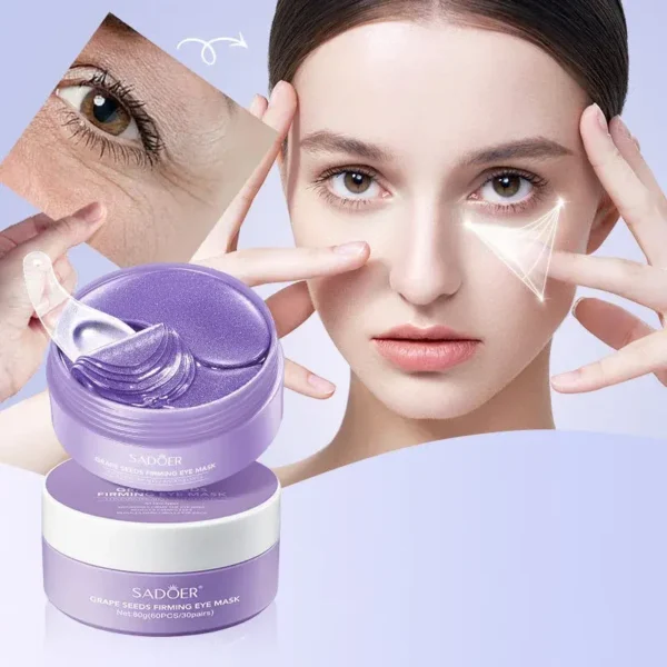 Parches Reafirmantes para Ojos con 60% de AHA + Antioxidantes (60 piezas) - Imagen 5