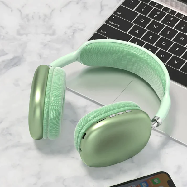 Auriculares Bluetooth Verde Sin Funda