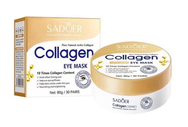Parches para Ojos Antiedad con 10 Veces Más Colágeno (80g) – Hidratación y Rejuvenecimiento Instantáneo