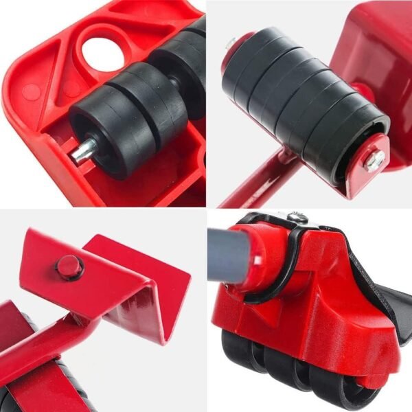 Kit Elevador de Muebles con Ruedas - Imagen 4