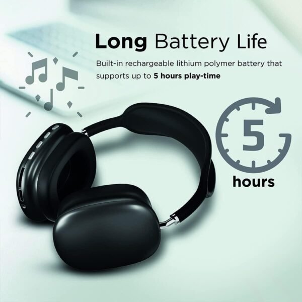 Auriculares Bluetooth   Negro Sin Funda - Imagen 3