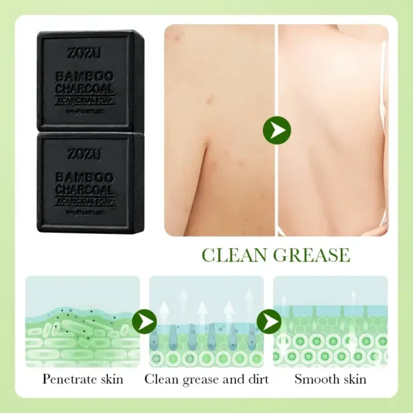 Mascarilla Facial con Carbón de Bambú (100gr) – Detox Profundo y Control de Grasa - Imagen 2