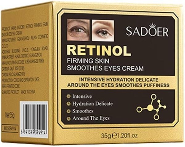 Contorno de Ojos Reafirmante con Retinol – Firmeza y Juventud para tu Mirada - Imagen 4
