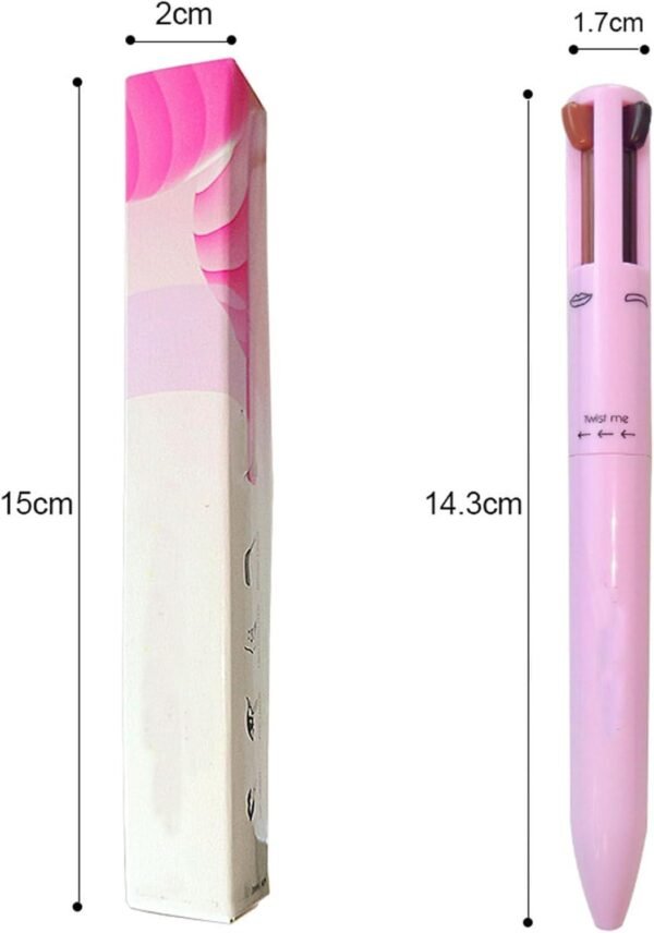Lápiz de Maquillaje Multifuncional 4 en 1 - Imagen 2