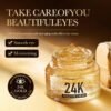 Contorno de Ojos en Crema Multiefecto Hialurónico 24K (40g) – Hidratación, Reafirmación y Luminosidad - Imagen 4